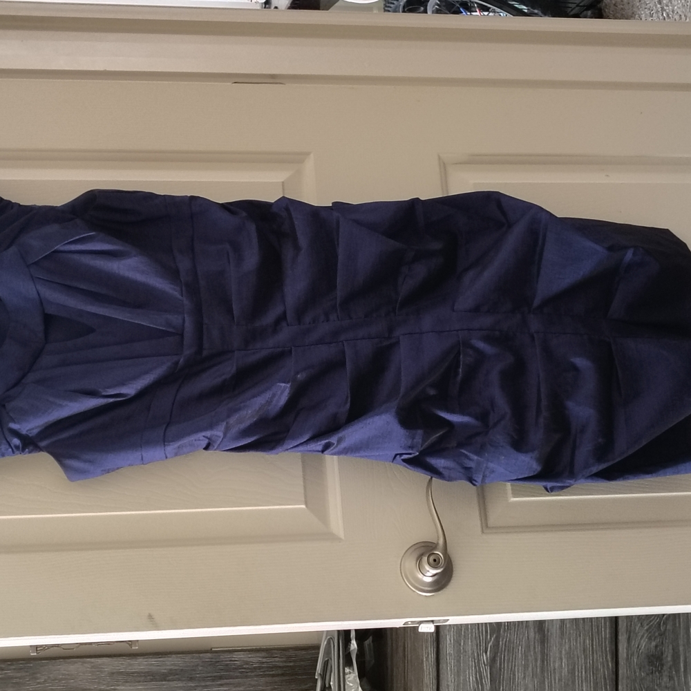 Elegant Navy Dress